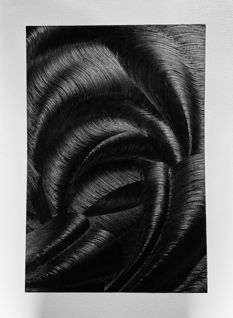 Arches 5 - Huile sur Papier Arches - 66x86 cm